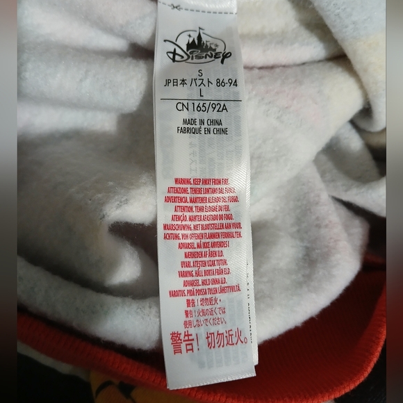 Disney Mickey & Co Color Block Women's Crewneck Sweatshirt Size: S - Picture 7 of 7